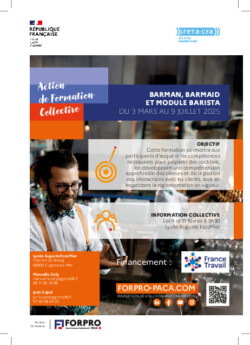Affiche - Infocoll Barista Barman