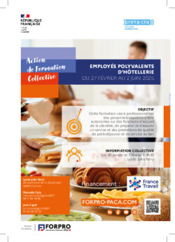 Affiche - Info collective hôtellerie