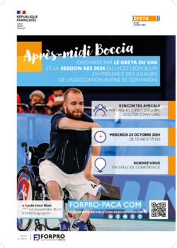 Affiche Boccia
